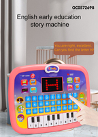 Ordenador portátil inteligente para niños, máquina de aprendizaje de piano para educación temprana