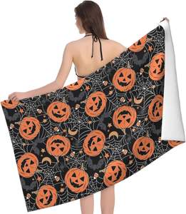 <span class=keywords><strong>Toalla</strong></span> de <span class=keywords><strong>Playa</strong></span> Personalizada de Microfibra con Diseño de <span class=keywords><strong>Calavera</strong></span> del Día de los Muertos, Antiarena, de Alta Absorbencia y Secado Rápido para Gimnasio y <span class=keywords><strong>Playa</strong></span> - Product Image 1