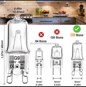 Lâu dài Mini Lò Halogen nhiệt bóng đèn <span class=keywords><strong>G9</strong></span> 28W 33W 40W 50W 60W 110V 230V rõ ràng mờ thạch anh Dimmable Hal <span class=keywords><strong>G9</strong></span> - Product Image 4