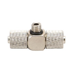 Conector Rápido Miniatura M5/M6 para PC, Conector de Manguera de Aire de 90 Grados, Recto, con Anillo de Sellado de Cobre - Product Image 6