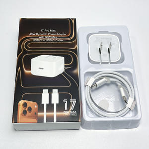 Adaptateur secteur USB-C PD 40W pour iPhone 17 16 15 14 – Chargeur rapide pour téléphone - Product Image 1