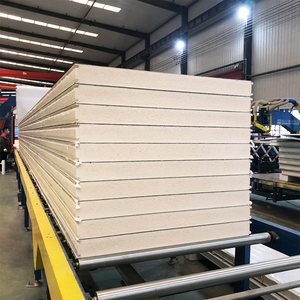 Tấm bánh sandwich cho tường phân vùng PIR mái exrerior Bảng điều khiển không thấm nước dễ dàng cài đặt tủ đông phòng bánh sandwich Bảng điều khiển - Product Image 1