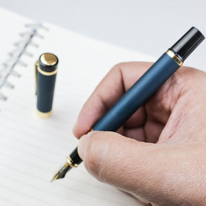 ปากกาหมึกซึมก้านปากกาคอแร้งสีโรสโกลด์2025แก้ปัญหาได้ใหม่ - Product Image 4