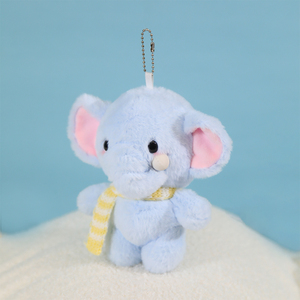 Đáng Yêu Bong Bóng Thổi Bé Voi Đồ Chơi Sang Trọng Kéo Chuỗi Căng Thẳng Cứu Trợ Búp Bê Lưu Niệm Bức Tượng Đồ Chơi Sang Trọng Cho Món Quà - Product Image 3