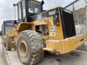Chargeur sur pneus d'occasion CAT 966F Chargeur frontal d'occasion 950B 950D 950F 950G 966H 966G à Offre Spéciale de Shanghai - Product Image 4