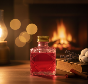 Wholesale 50ml 100ml Empty <strong>Mini</strong> Round Shaped Glass <strong>Bottle</strong> with Gold Screw Cap for Whiskey Brandy and Spirits - Product Image 1