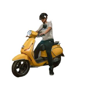 <span class=keywords><strong>Moto</strong></span> Elettrica DAYI 3000W 60V ad Alta Velocità, Scooter a 2 Posti Stile Vintage con Certificazione EEC - Product Image 4