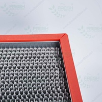 Nouveau filtre HEPA H13/H14 en fibre de verre à plis profonds résistant aux hautes températures pour la ventilation industrielle
