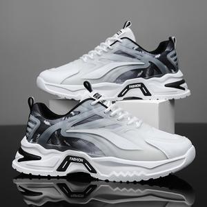 Zapatos de Verano para Hombre, Nuevos Zapatos Deportivos Transpirables de Malla, Versátiles, con Suela Gruesa, para Correr, Casuales, Estilo Papá - Product Image 2