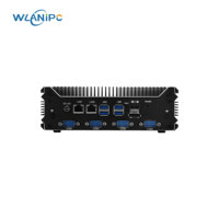 Mini PC Industrial Wanlan i5 11ª Gen 1135G7, DDR4, 2LAN, 10USB, 6COM, Compatible con WiFi 6 / 4G LTE - Conector Phoenix opcional