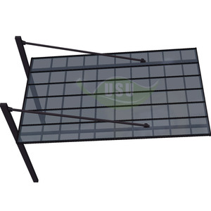 <span class=keywords><strong>Abri</strong></span> de voiture en aluminium cantilever de toit en polycarbonate en métal facile à bricoler avec garantie de 15 ans respectueux de la nature - Product Image 6