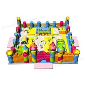 Château géant de la meilleure qualité parc à thème gonflable aire de jeux gonflable parc de trampoline gonflable plus grande maison de rebond pour adulte - Product Image 6