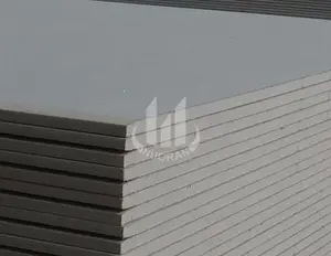 Light Weight Durable Decorative Fireproof Waterproof Grey Fiber Cement Board