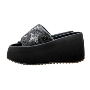 Sandalias de tacón alto de lujo para mujer, estilo de diseñador, venta al por mayor directa de fábrica (5-8cm) - Product Image 2