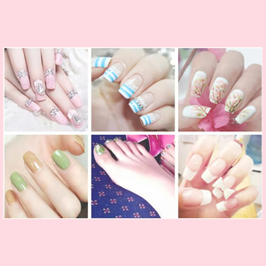 Lime à ongles double face en éponge réutilisable et durable, motif dessin animé tête d'animal mignon - Product Image 3
