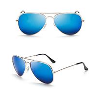 Lunettes de soleil de sport classiques en métal doré-Lentille PC polarisée UV400 Ombre légère Nouveauté Marque Modèle Novelty-001