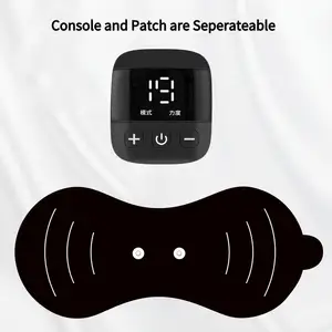 Mini Pain Management Device Butterfly TENS Unit Neck Cervical Massager EMS Muscle Stimulator