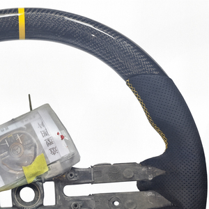 Volante de carreras de cuero de fibra de carbono AMG modificado para <span class=keywords><strong>mercedes</strong></span>-benz Dragonfly Disc Compatible CLA CLK <span class=keywords><strong>CLB</strong></span> C E S-Class G37 - Product Image 3