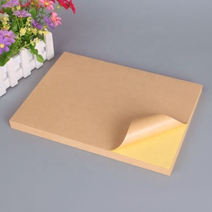 Bán buôn 100 sheets A4 giấy kraft không thấm nước tự dính 21x29.7 Matte dính giấy mã vạch tương thích cho máy in phun laser - Product Image 6