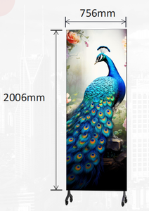 จอแสดงผล LED แบบตั้งพื้น 4 ด้าน รุ่น P1.25 G-T5 สำหรับโฆษณาในร่ม - Product Image 2