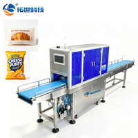 Testeur de fuites automatique en ligne pour emballages, machine d'inspection continue des scellages pour la ligne de contrôle qualité des emballages alimentaires