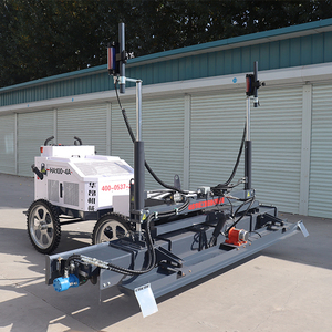 Machine de nivellement automatique du béton à laser motorisée, haute efficacité, quatre roues motrices, machine de nivellement automatique hydraulique à laser - Product Image 4