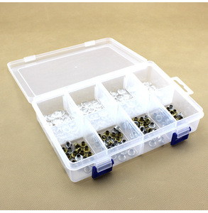 8 Ngăn Hộp Lưu Trữ Bằng Nhựa Trong Suốt Cho Phụ Kiện May - Product Image 6