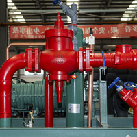 Unité de refroidissement par évaporation à vis simple haute capacité pour températures moyennes et basses, pour congélateurs industriels et entrepôts frigorifiques 20HP~160HP