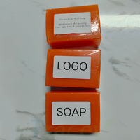Sabun Herbal Kojic Acid Pemutih Melembapkan Anti-Jerawat Pengontrol Minyak Mencerahkan Ramah Lingkungan Biodegradable Sabun Mandi Tubuh