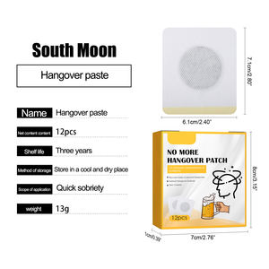 Nouveau produit 2025 Patch anti-gueule de bois transdermique complexe à base de plantes B12 pour la sécurité des fêtes - Product Image 6