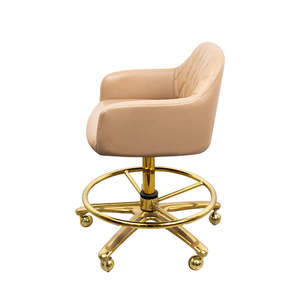 Chaise d'invité de salle de <span class=keywords><strong>jeux</strong></span> de <span class=keywords><strong>casino</strong></span> de baccarat de salle de <span class=keywords><strong>jeux</strong></span> de salle de divertissement confortable à hauteur réglable classique de luxe simple - Product Image 6