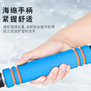 Lanbowang Snow Brush With <b>Ice</b> <b>Scraper</b> Blue Handle For Car Winter Use - Product Image 5