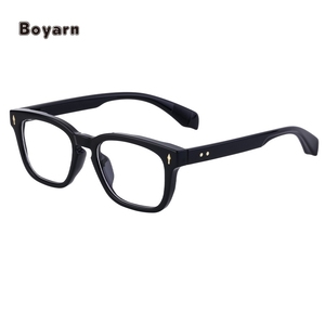 Boyarn Square Blue Light Blocking <span class=keywords><strong>Gafas</strong></span> <span class=keywords><strong>de</strong></span> computadora Hombres Lectura Prescripción Transparente <span class=keywords><strong>Hombre</strong></span> Far Sight <span class=keywords><strong>Gafas</strong></span> <span class=keywords><strong>de</strong></span> sol - Product Image 5