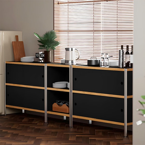 Tocador Bauhaus de madera maciza antigua media, gabinete lateral Vance de Berlín para el hogar, sala de Estar, comedor, entrada y estudio - Product Image 1