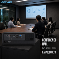 Projecteur pour grandes salles CAAVITS OEM, 8000 lumens, WUXGA, laser DLP, pour auditorium, salle de conférence, fabricant de marque personnalisée