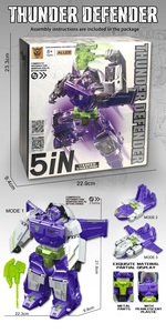 Venta caliente ensamblar Aleación <span class=keywords><strong>de</strong></span> juguete Robot coche transformar Robots <span class=keywords><strong>mejores</strong></span> <span class=keywords><strong>juguetes</strong></span> para niños - Product Image 3