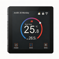 Termostato Inteligente Tuya con Wifi, Termostato Programable para Calefacción por Suelo Radiante, para Sistema de Calefacción de Agua Radiante