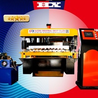 Machine de formage de rouleaux de tôle de toiture en métal ondulé