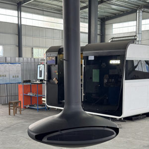 Cheminée à éthanol autoportante moderne de 900 mm avec <span class=keywords><strong>insert</strong></span> décoratif à flamme flottante en pierre pour hôtel, villa, appartement, style linéaire - Product Image 5