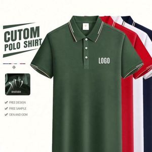 Soldes : T-shirt de golf personnalisé unisexe à manches courtes, 180g, printemps-été, mélange coton-élasthanne, élastique, anti-plis, respirant - Product Image 1