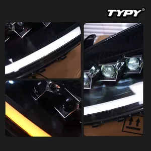 Cho 2003-2004 TOYOTA RAV4 Đèn pha lắp ráp bộ dụng cụ chuyển đổi dẫn ban ngày chạy đèn với tuần tự lần lượt tín hiệu - Product Image 6