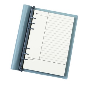 Morandi A5 Budget Binder Zacht Pu Lederen Ringband Losbladige Notitieboekjes Voor Studententijdschriftplanner Organisator Office - Product Image 3