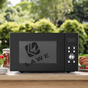 Horno microondas negro independiente <span class=keywords><strong>de</strong></span> 23l Función <span class=keywords><strong>de</strong></span> parrilla Pantalla digital para uso doméstico al aire libre Electrodoméstico <span class=keywords><strong>de</strong></span> cocina a precio económico - Product Image 3