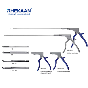 Ортопедический набор хирургических инструментов Fuxun: ручные ортопедические кусачки Kerrison из нержавеющей стали с 3,5-мм стержнем и узкой головкой 1,7 мм - Product Image 1