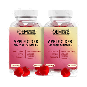 Vinaigre de cidre de pomme Fudge Détox et soutien Gut Health Gummies Vinaigre de cidre de pomme - Product Image 1