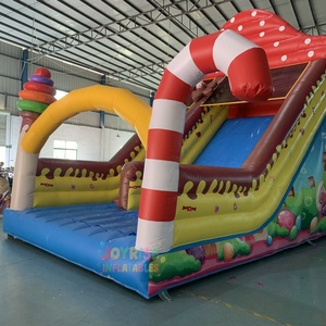 20ft di grado commerciale alta Candy Shack scivolo gonfiabile con buttafuori Candyland avventura Indoor Outdoor PVC scivolo a secco - Product Image 4
