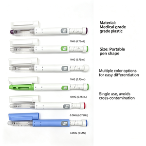 Disposable Pen Injector Single Use Handheld Dosing Applicator With Clear Calibration <b>Window</b> Smooth Press Structure - Product Image 1