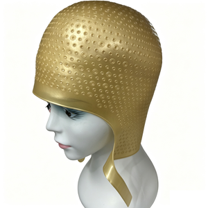 Casquette de coloration capillaire professionnelle réutilisable avec crochet, outils de salon de coiffure - Product Image 4