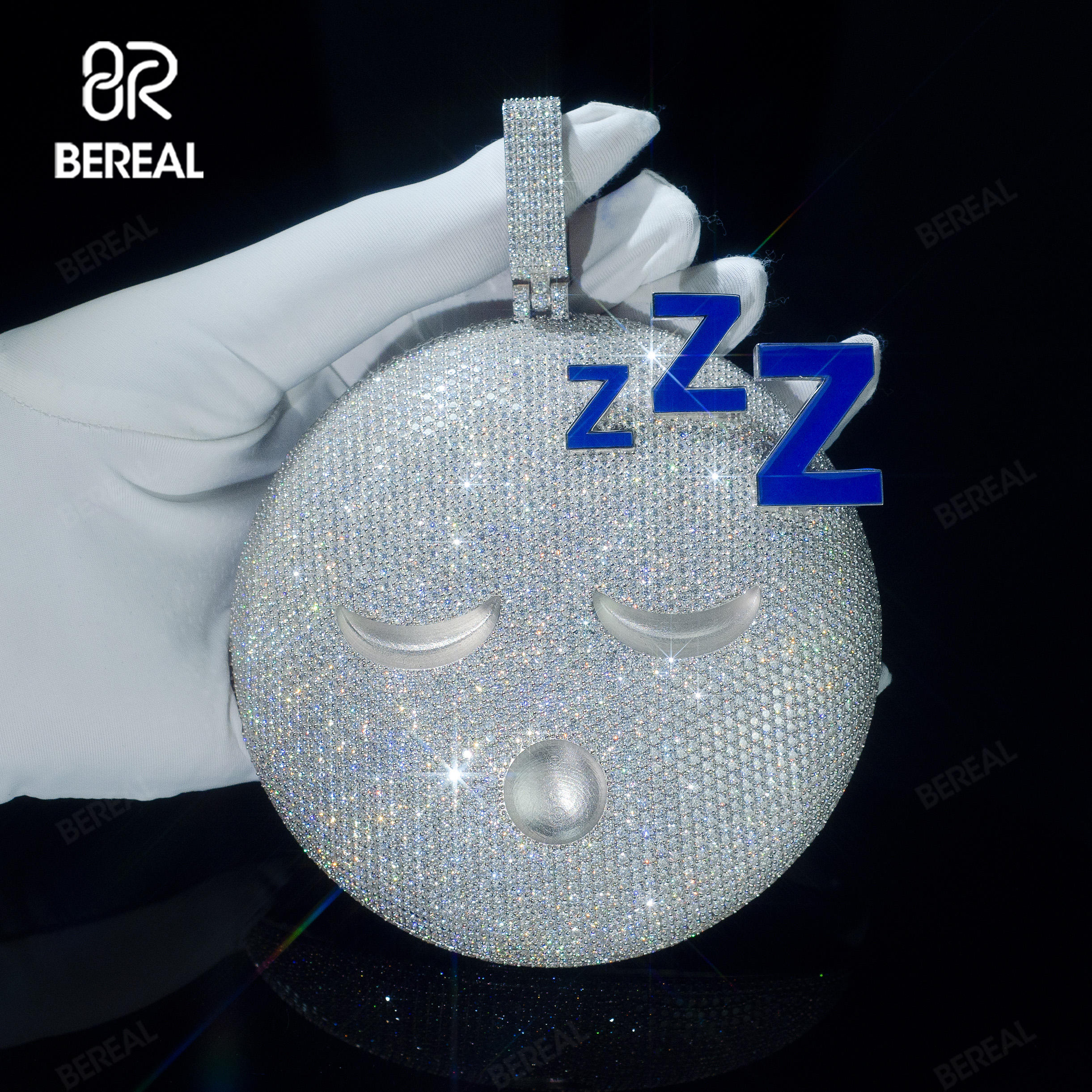 3inches Moissanite+S925