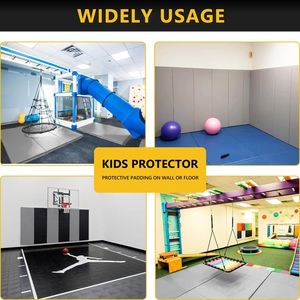 Nuevos paneles de pared Paneles de pared acolchados ignífugos Acolchado de pared ecológico para niños Gimnasio Etc. - Product Image 4